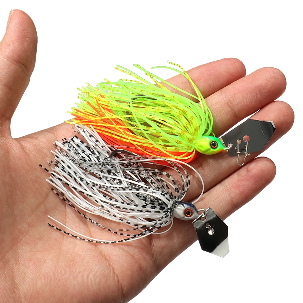 Spinner Bait 7g/9g/12g/14g/21g - Fishing Hook Weedless reseña y precio