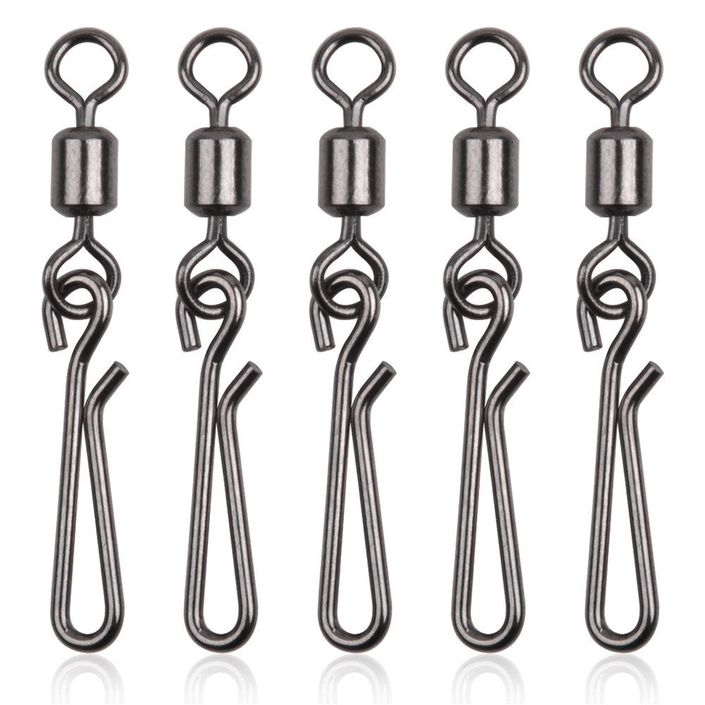 30Pcs swivels and snap for fis - Fishing Hook Stainless Steel reseña y precio