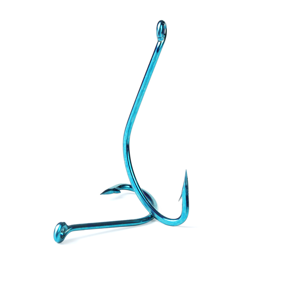 10pcs 2#-15# Blue High Carbon  - Fishing Hook Circle reseña y precio