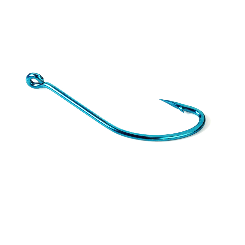 10pcs 2#-15# Blue High Carbon  - Fishing Hook Circle reseña y precio