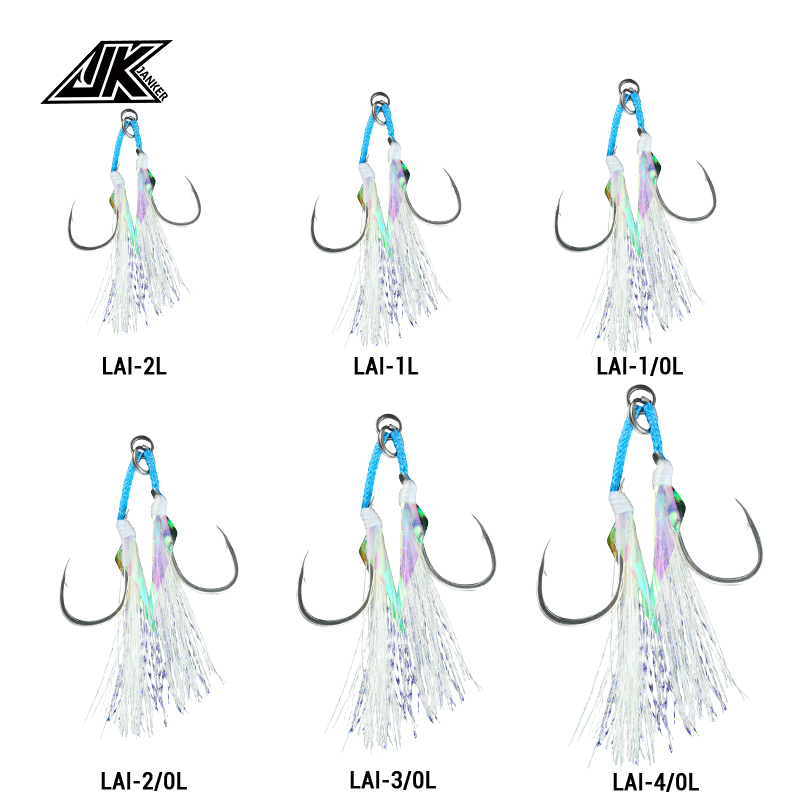 JK LAI-L Shore Jigging Light A - Fishing Hook Assortment reseña y precio