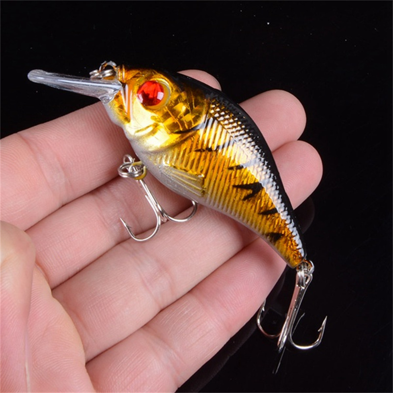 3D Eyes 7.5cm 10.2g Hard VIB L - Fishing Hook Treble reseña y precio