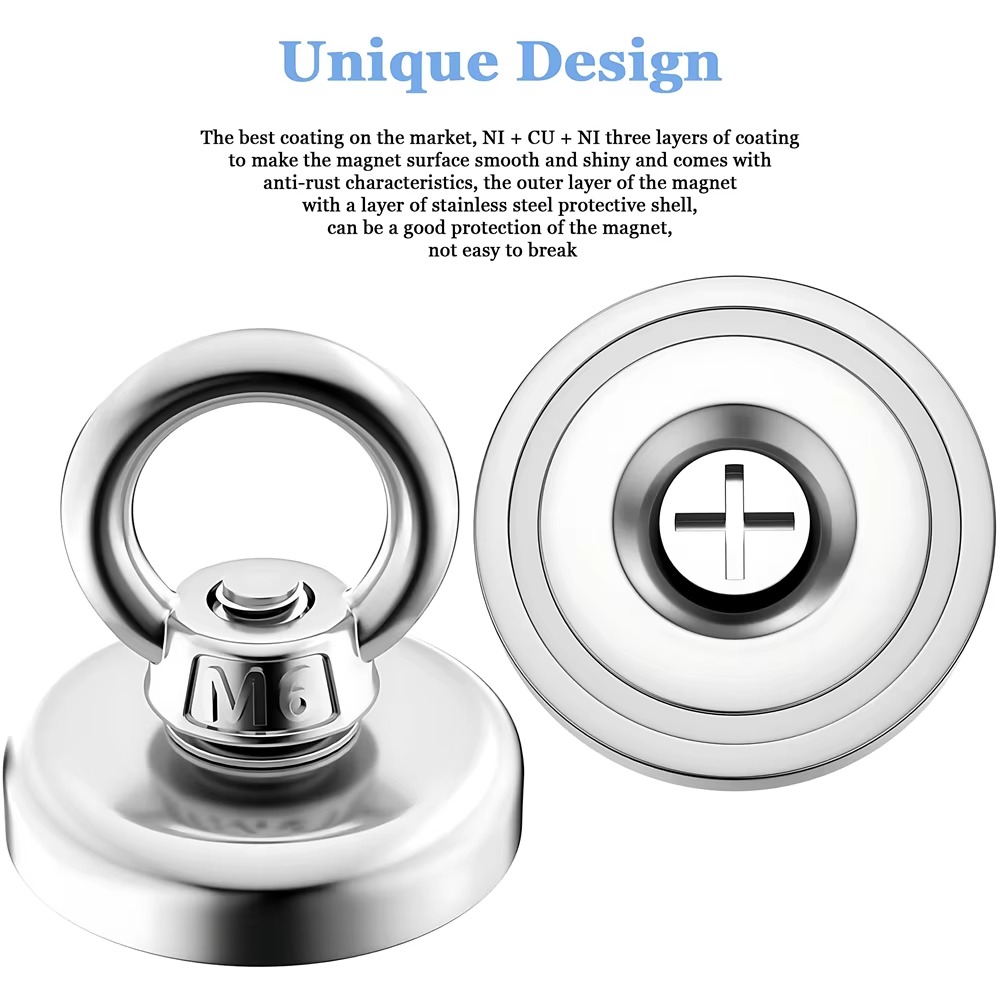 Fishing Salvage Neodymium Magn - Fishing Hook Stainless Steel reseña y precio