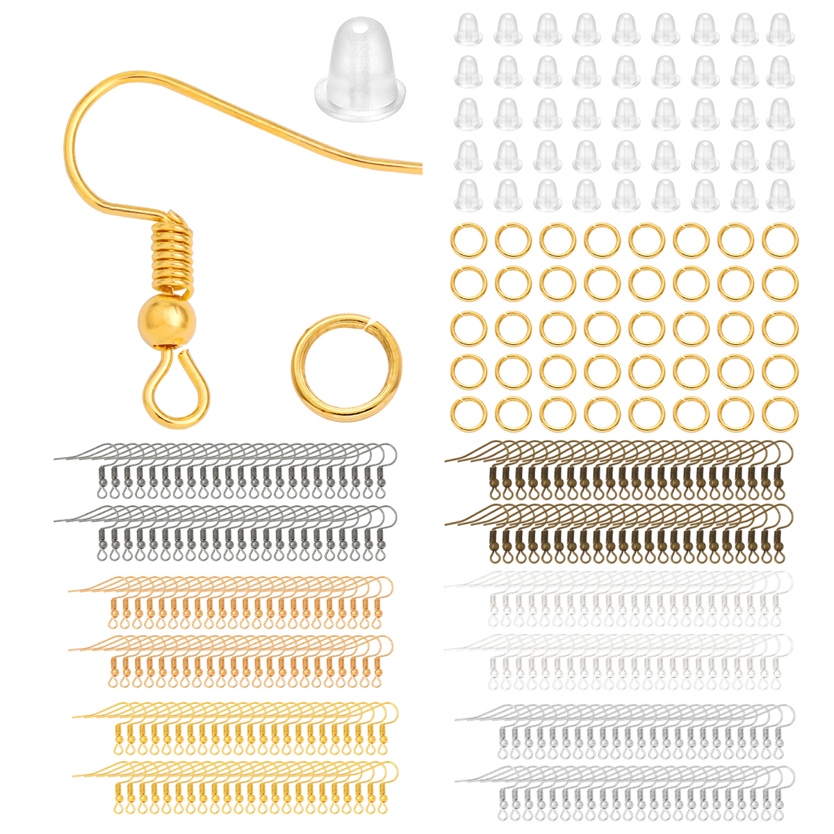 100-300pcs/Lot Hypoallergenic  - Fishing Hook Assortment reseña y precio