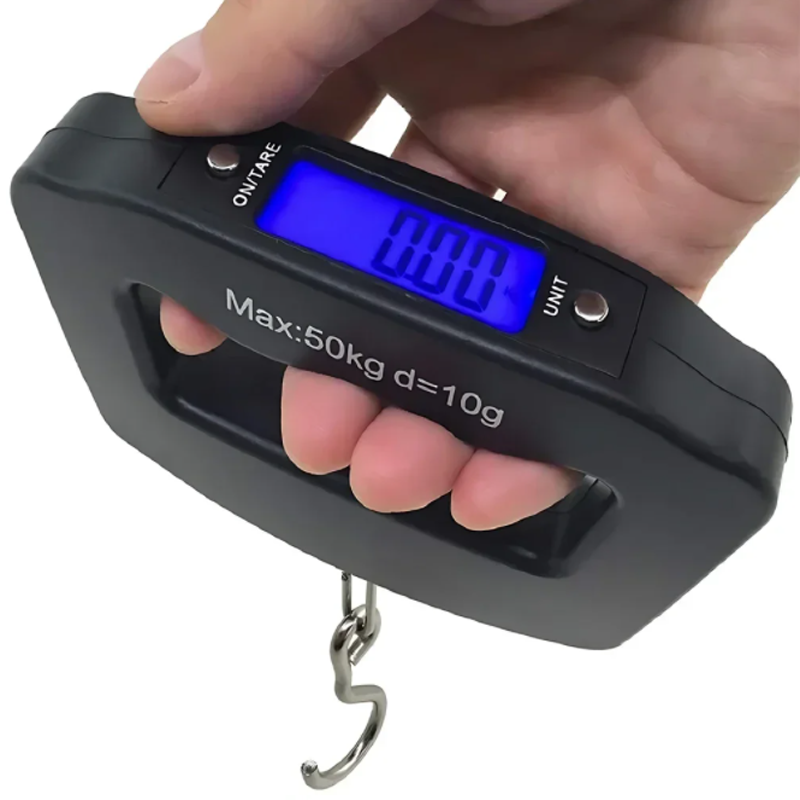 50kg/10g Travel Luggage Scale  - Fishing Hook reseña y precio