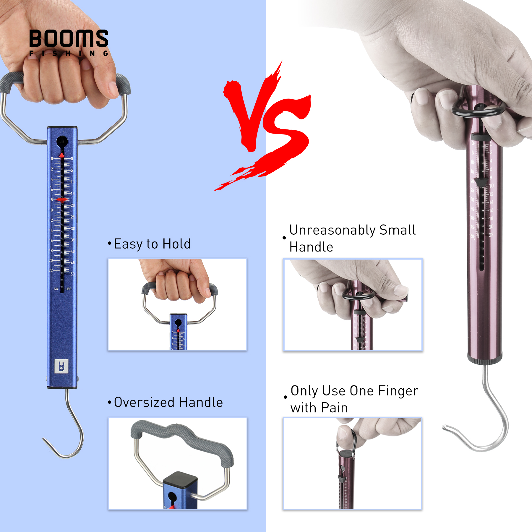 Booms Fishing TS2 Fish Scale S - Fishing Hook Stainless Steel reseña y precio