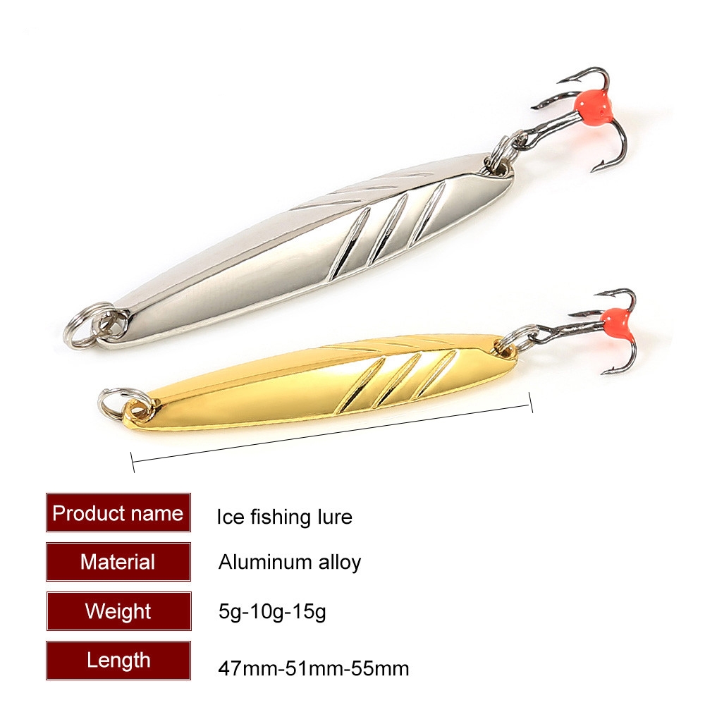 FTK Winter Ice Fishing Lure 5g - Fishing Hook Treble reseña y precio