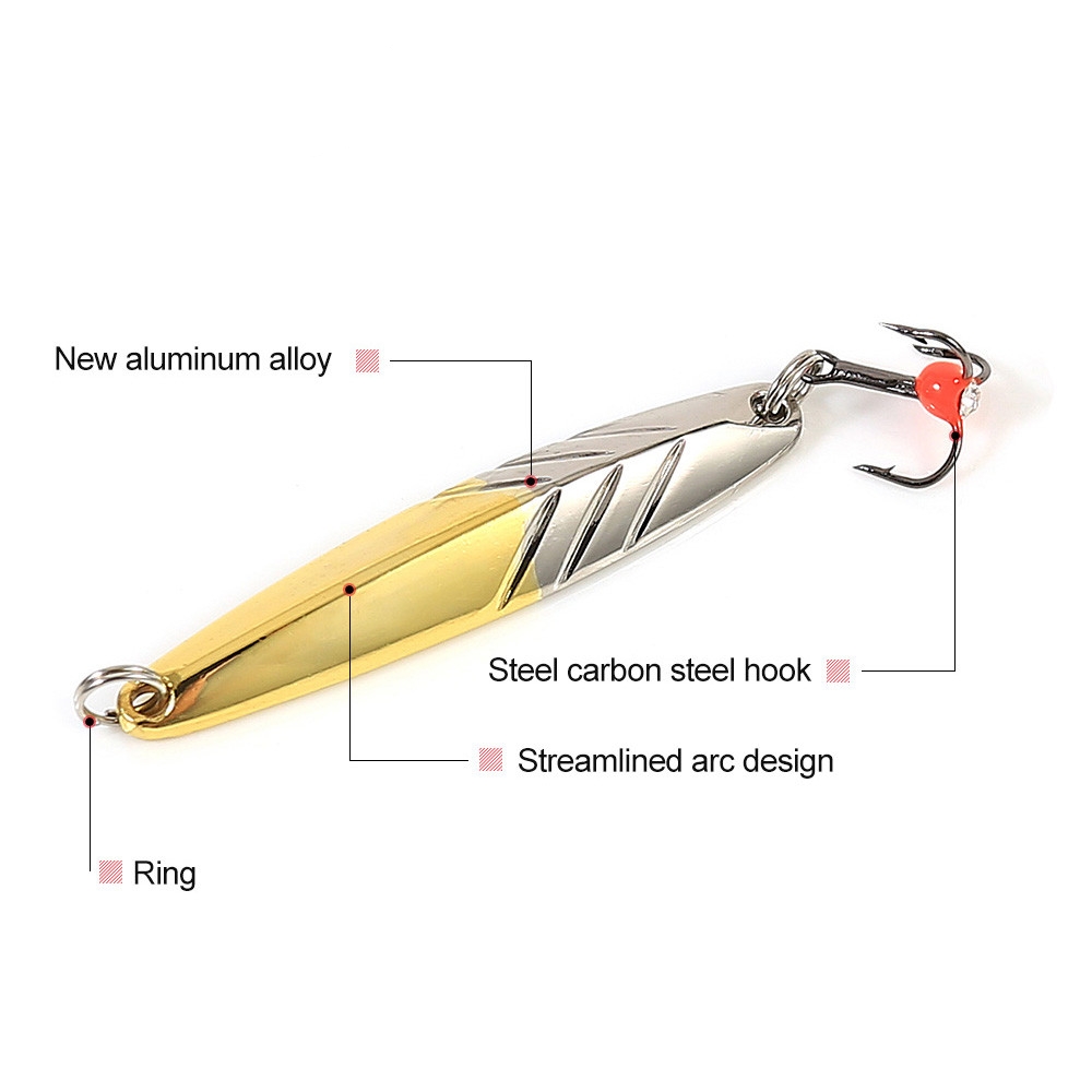 FTK Winter Ice Fishing Lure 5g - Fishing Hook Treble reseña y precio
