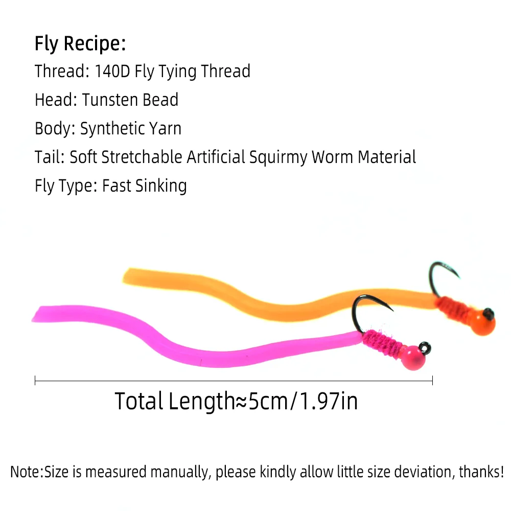 4pcs #14 Tungsten Bead Head Sq - Fishing Hook Barbless reseña y precio