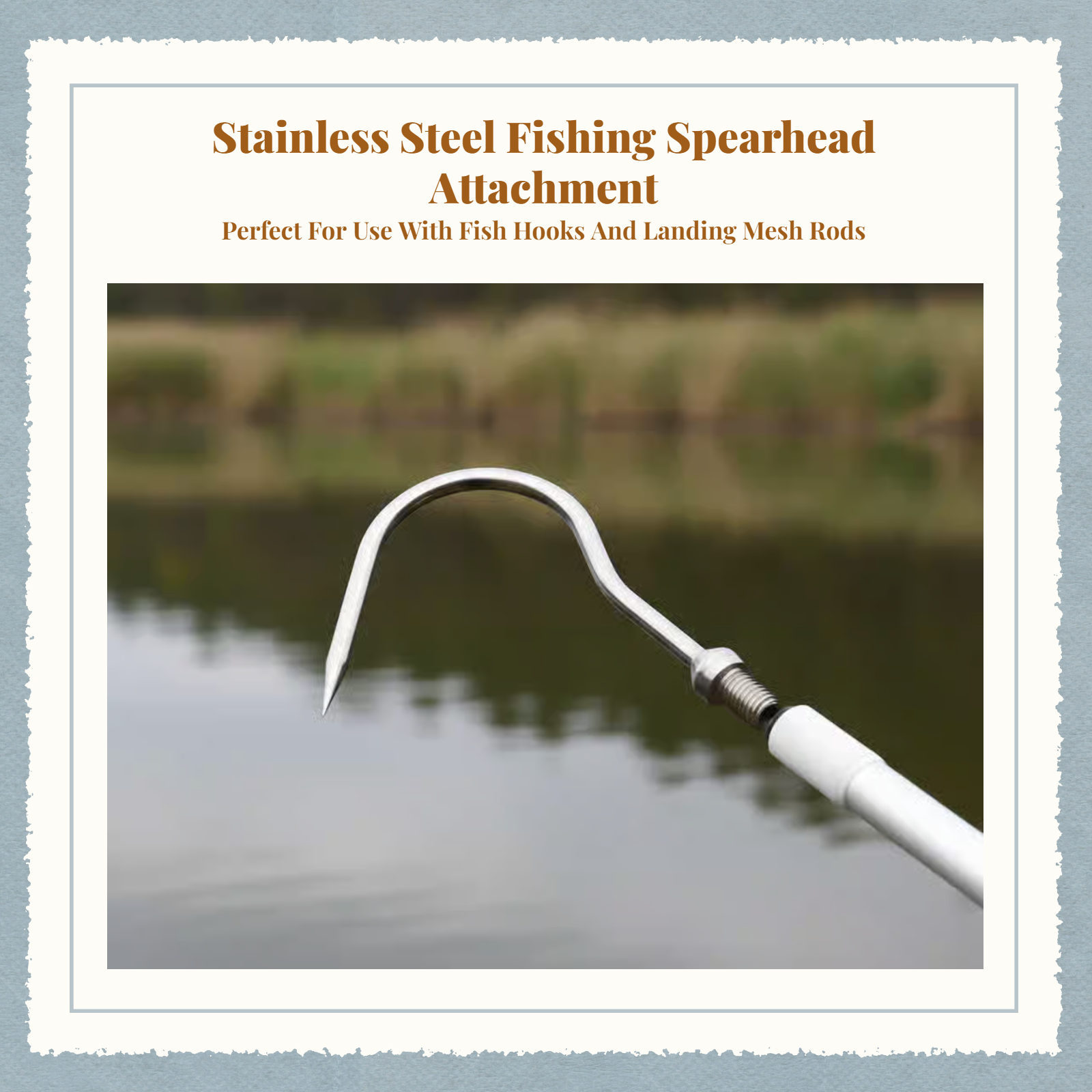 Fishing Sickle Head Stainless  - Fishing Hook Stainless Steel reseña y precio