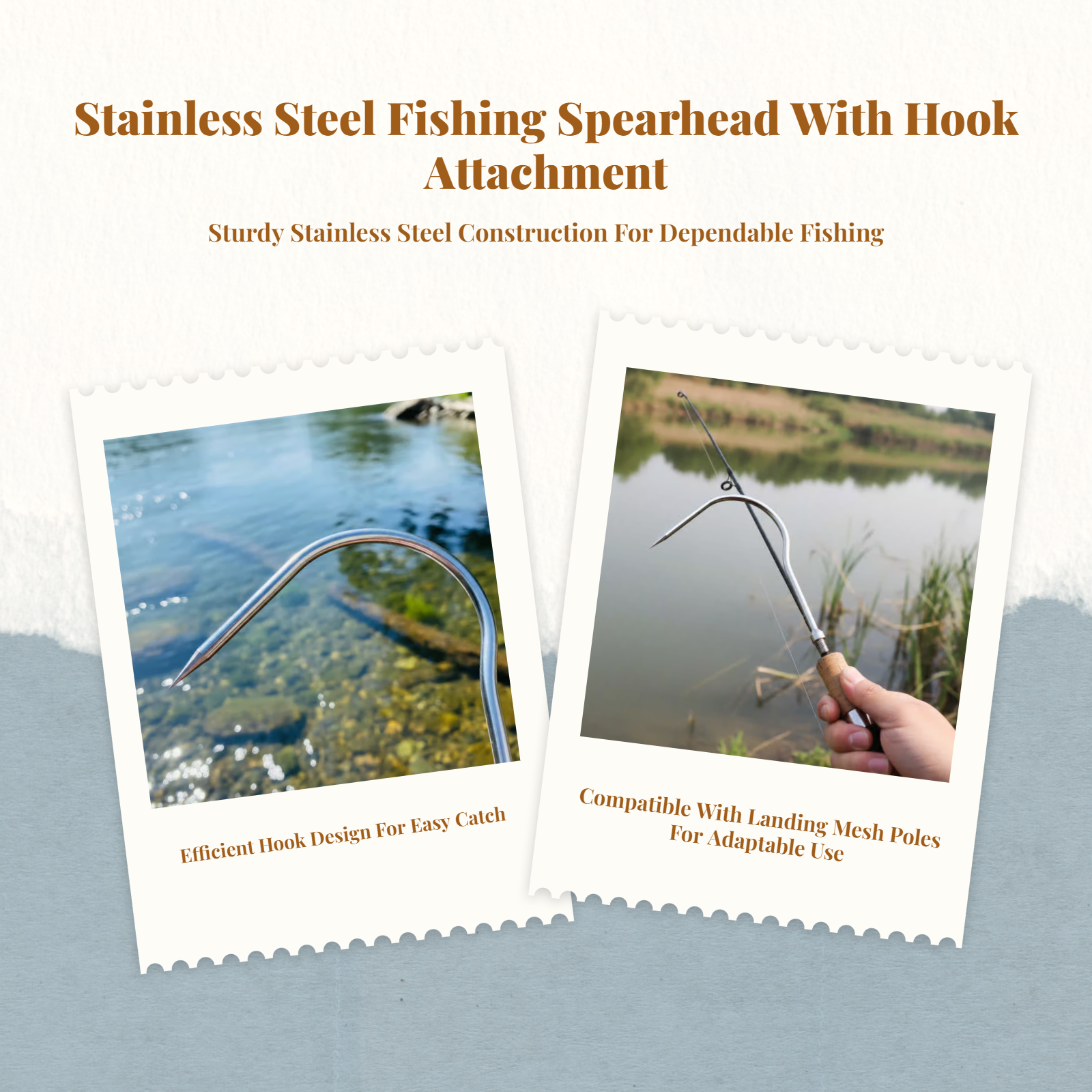 Fishing Sickle Head Stainless  - Fishing Hook Stainless Steel reseña y precio