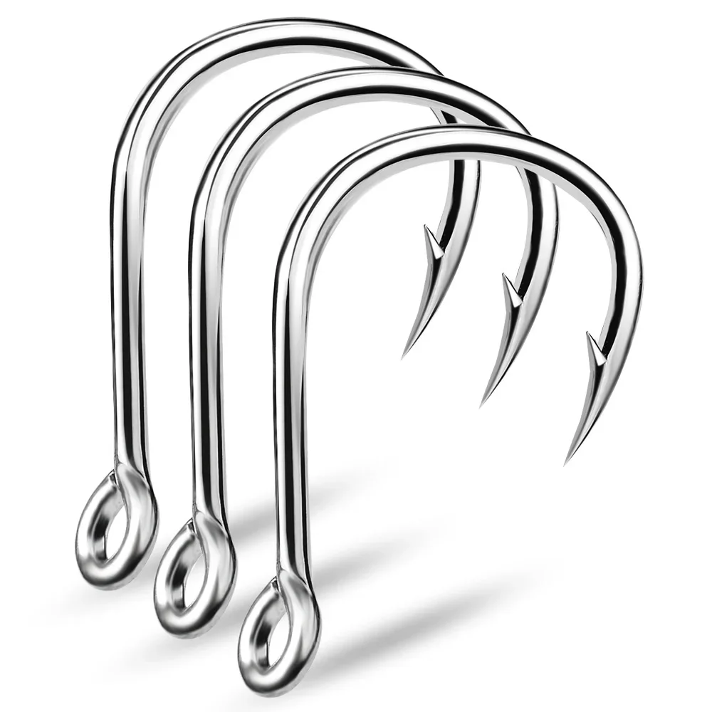 Ring Eye Fishhooks Fishing Hoo - Fishing Hook Circle reseña y precio