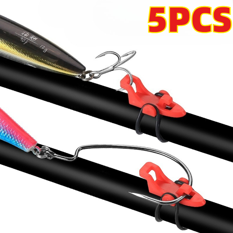 5pcs Fishing Rod Pole Hook Kee - Fishing Hook Box reseña y precio