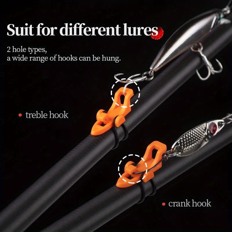 5pcs Fishing Rod Pole Hook Kee - Fishing Hook Box reseña y precio