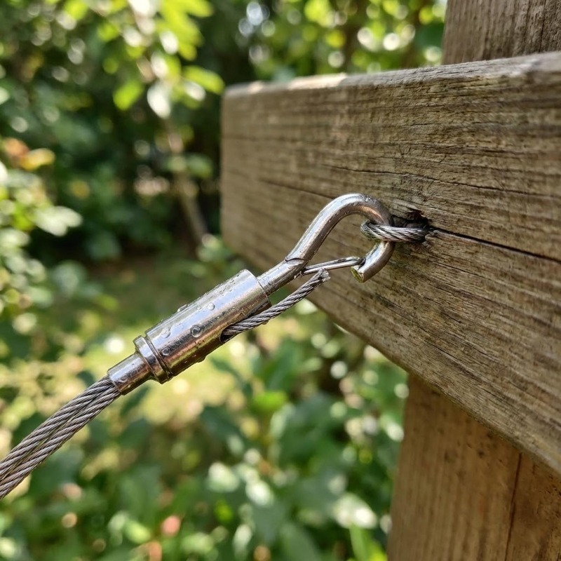 Stainless Steel Wire Rope With - Fishing Hook Stainless Steel reseña y precio