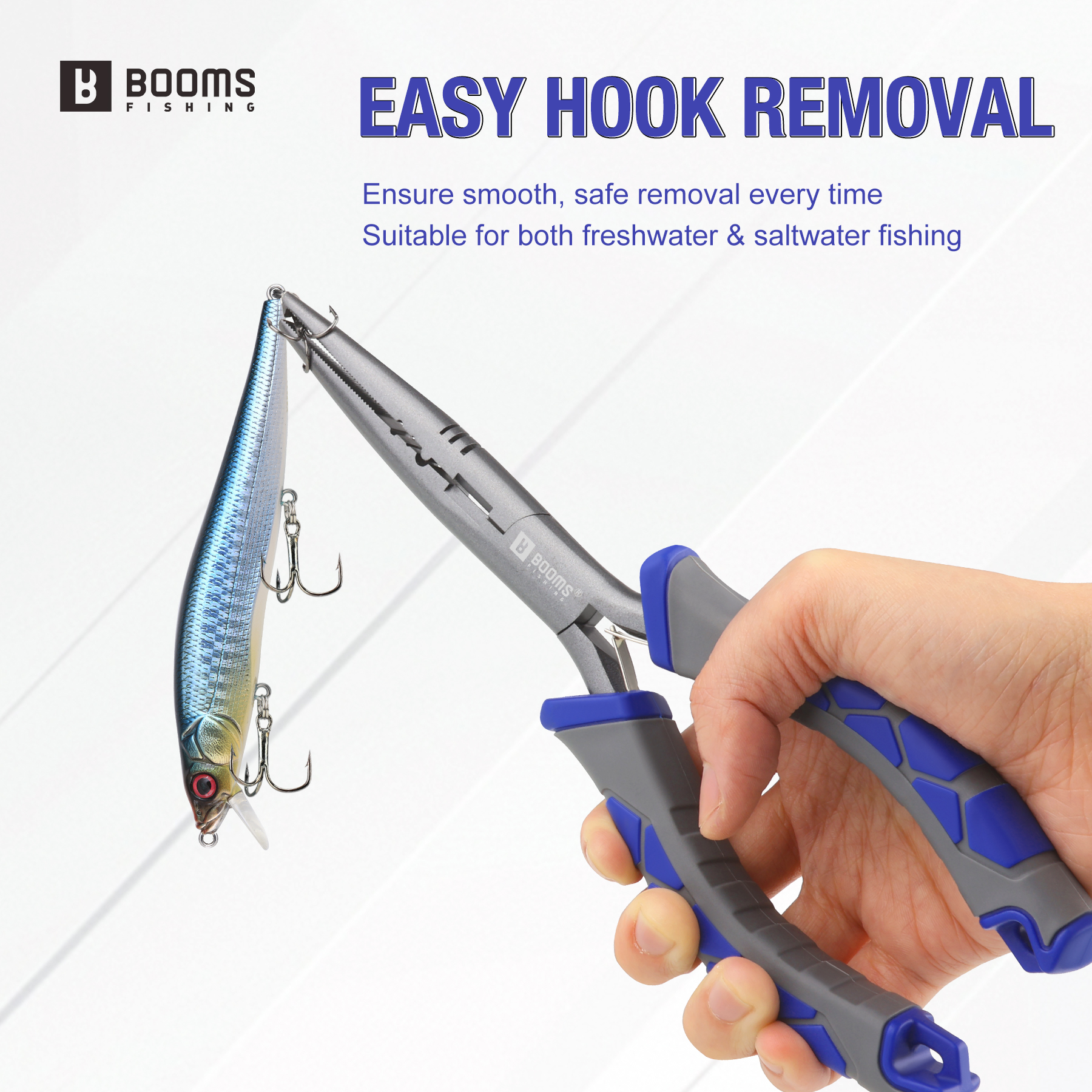 Booms Fishing 23cm Pliers and  - Fishing Hook Sharpener reseña y precio
