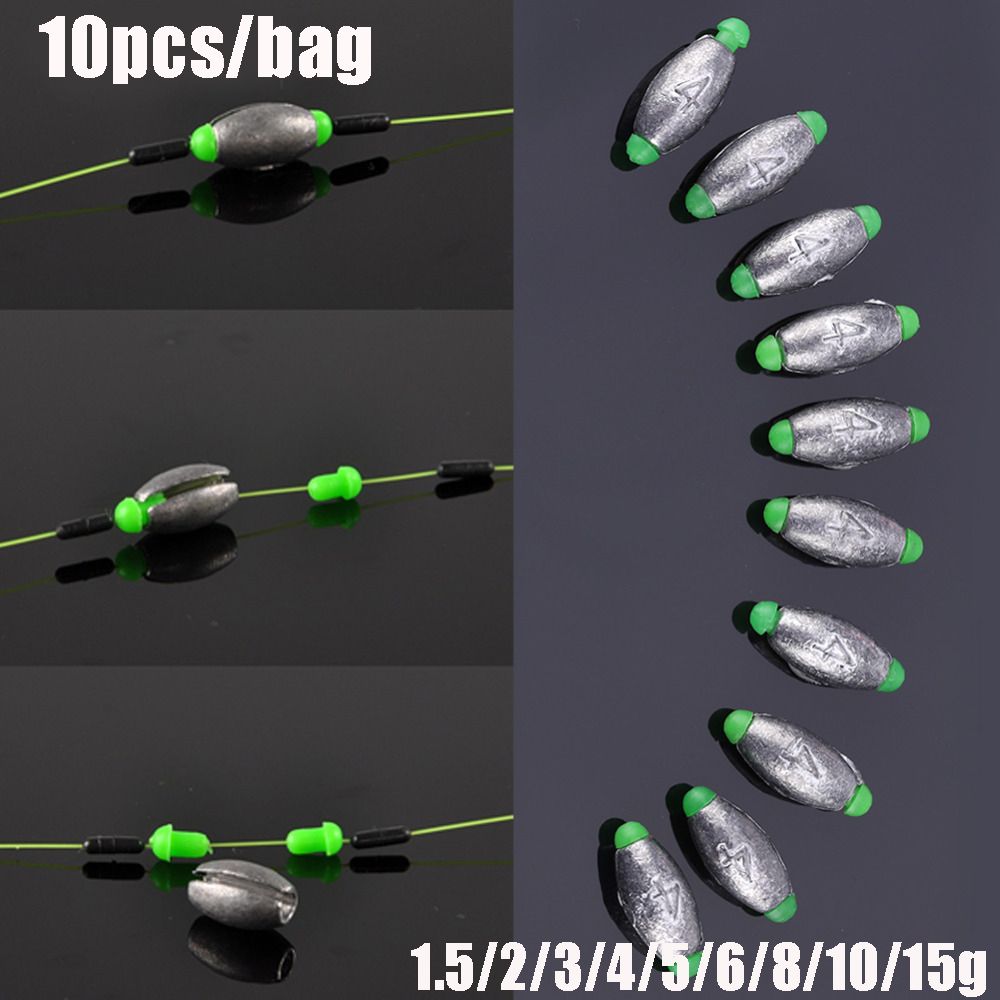 10Pcs Lead Weight Fishing Lead - Fishing Hook Sharpener reseña y precio