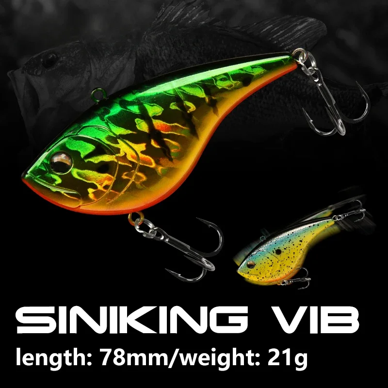 21g/78mm VIB Fishing Lure Arti - Fishing Hook Treble reseña y precio