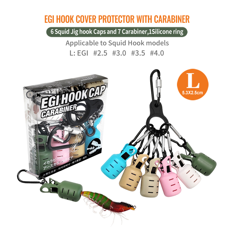 New Squid Jig Bait Protector K - Fishing Hook Jig reseña y precio