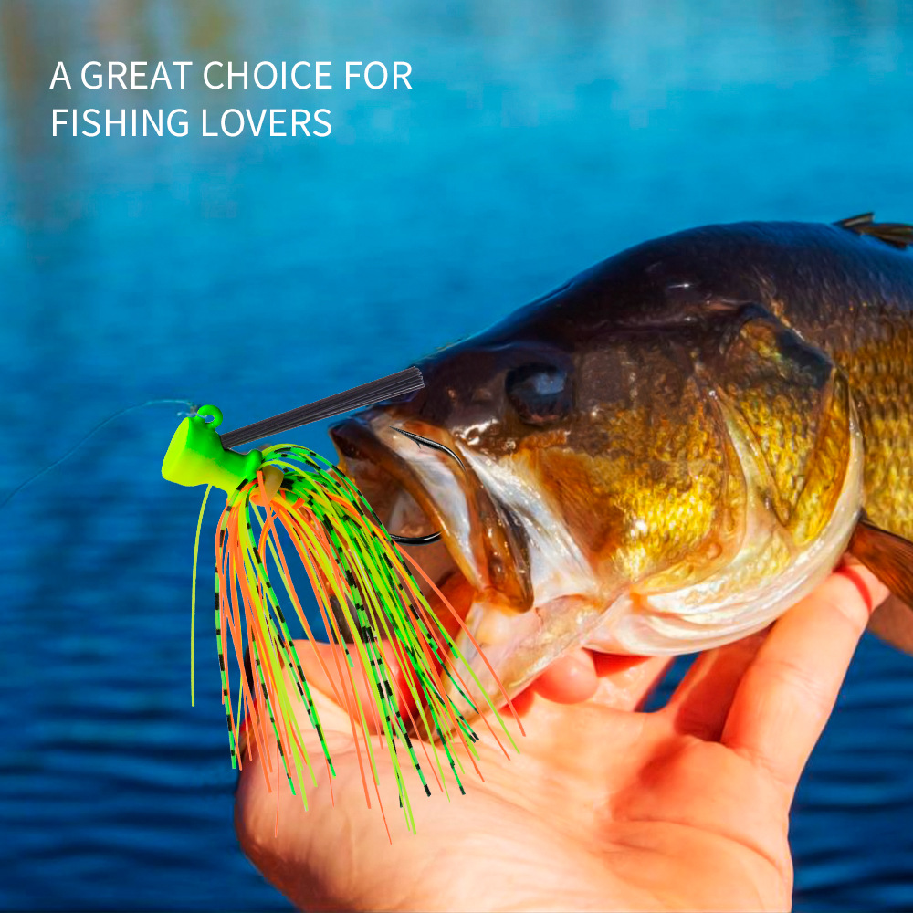 7G 10G 14G Jig Hook Fishing Lu - Fishing Hook Weedless reseña y precio