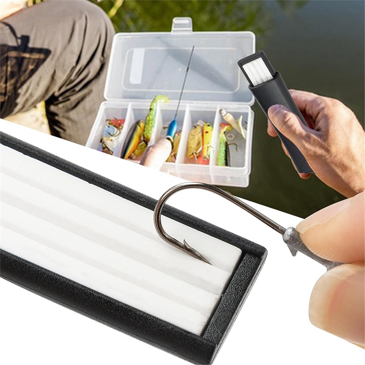 Fishing Hook Sharpener - Compa - Fishing Hook Sharpener reseña y precio