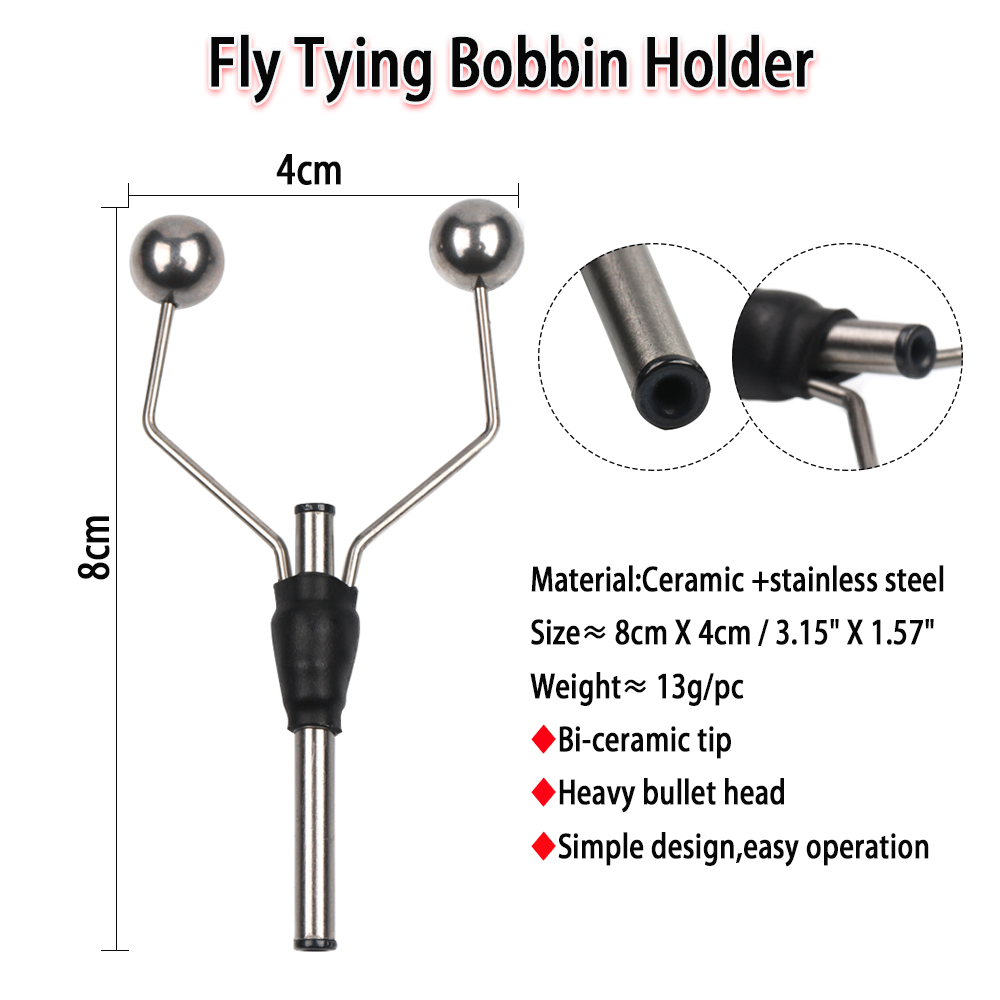 Vampfly Bi-Ceramic Tip Bobbin  - Fishing Hook Jig reseña y precio