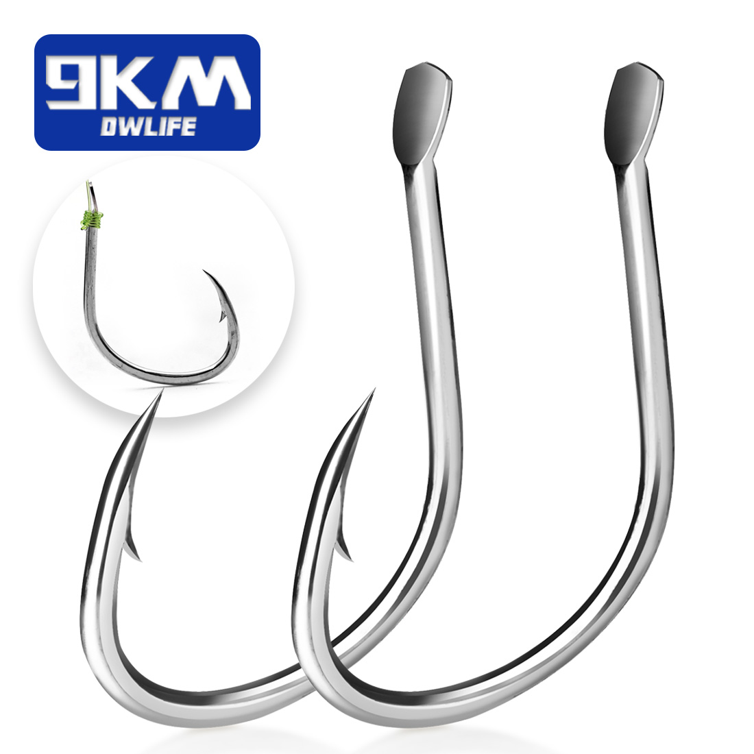 9KM Live Bait Hooks Saltwater  - Fishing Hook Circle reseña y precio
