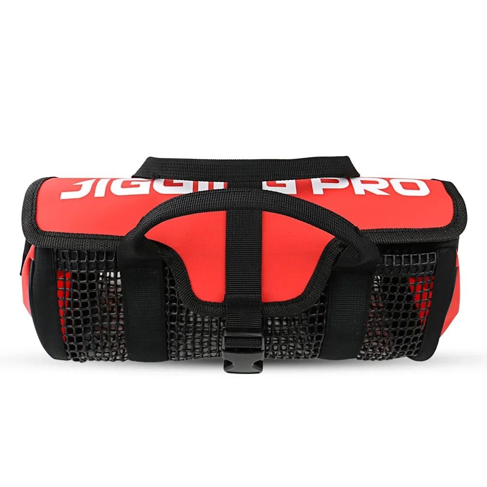 Jig Mesh Bag Lure Bait Storage - Fishing Hook Jig reseña y precio