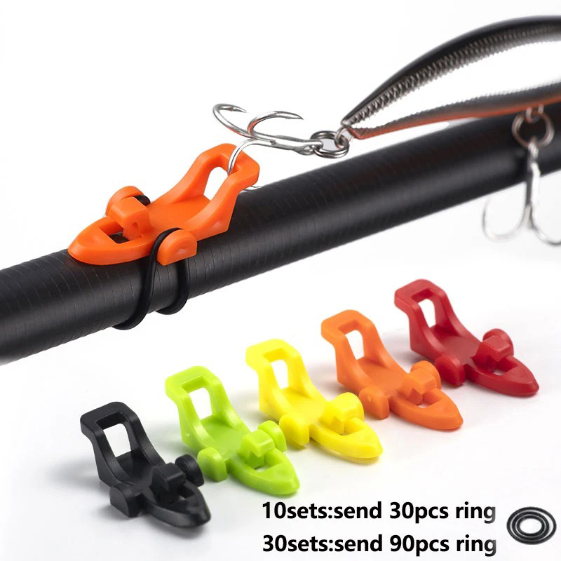 10-30pcs Fishing Rod Pole Hook - Fishing Hook Box reseña y precio