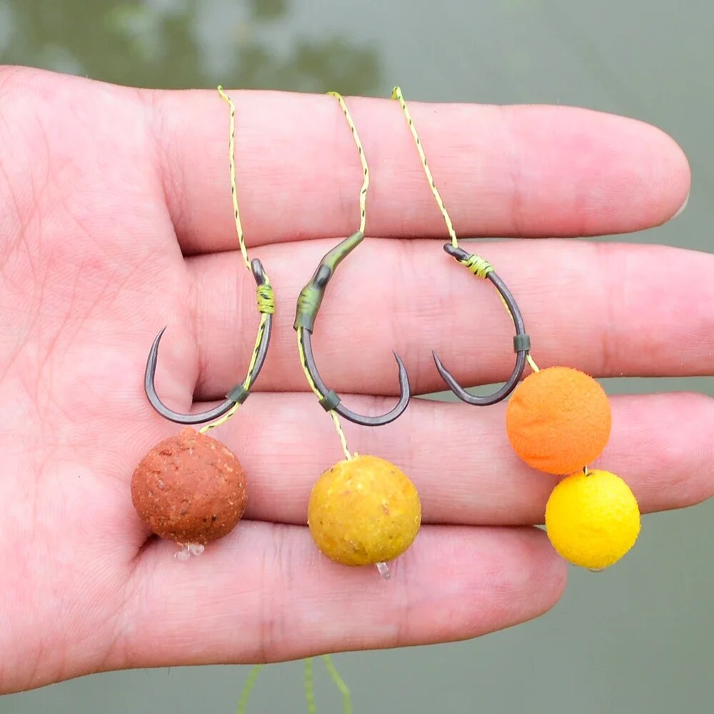 Hirisi 50pcs Coating High Carb - Fishing Hook Barbless reseña y precio