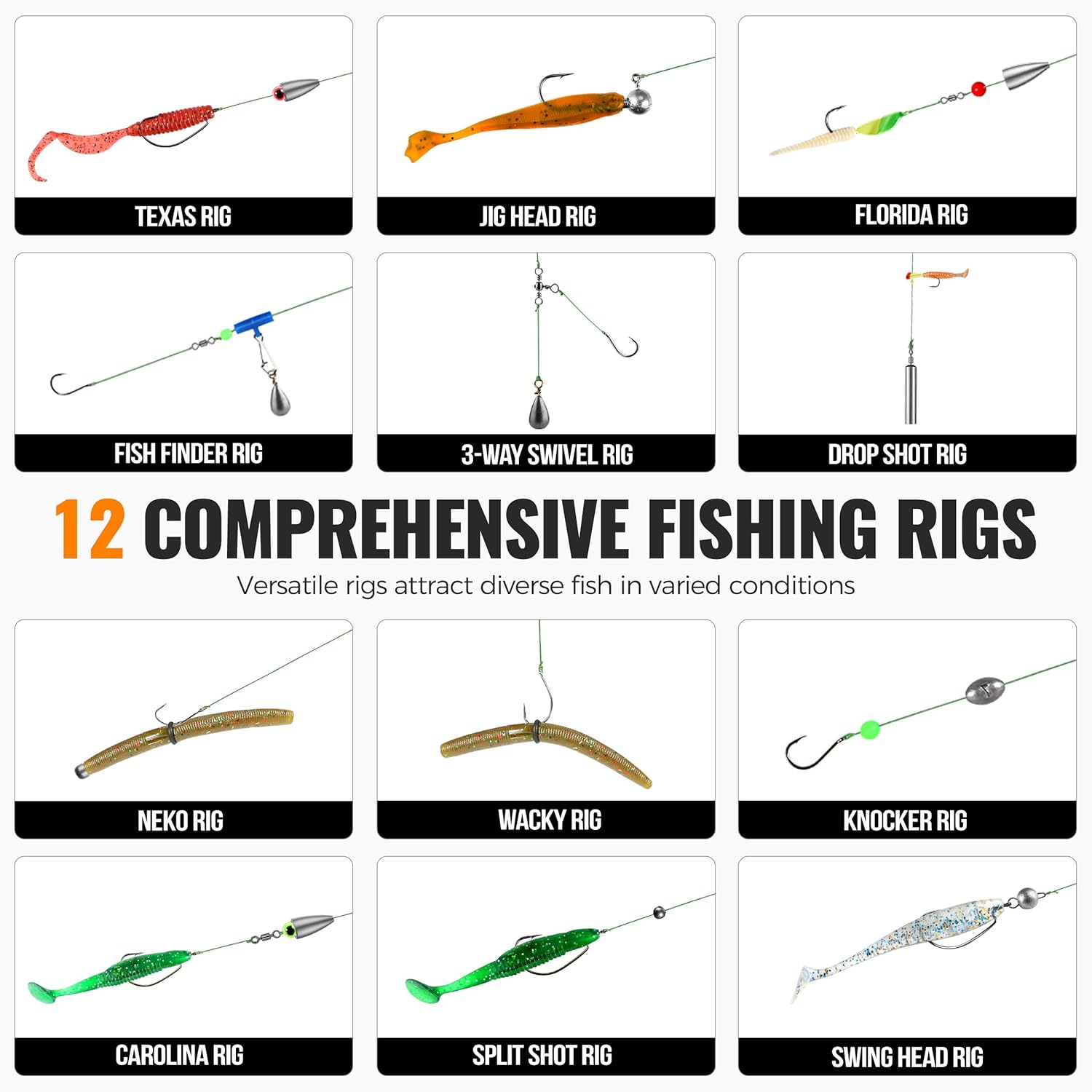 187pcs Fishing Accessories Kit - Fishing Hook Box reseña y precio