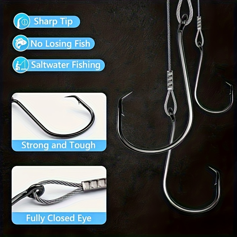 25pcs Heavy Duty Circle Hooks  - Fishing Hook Circle reseña y precio